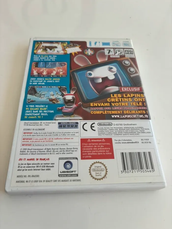 The Lapins Cretins Show - Jeu Nintendo Wii - photo numéro 3