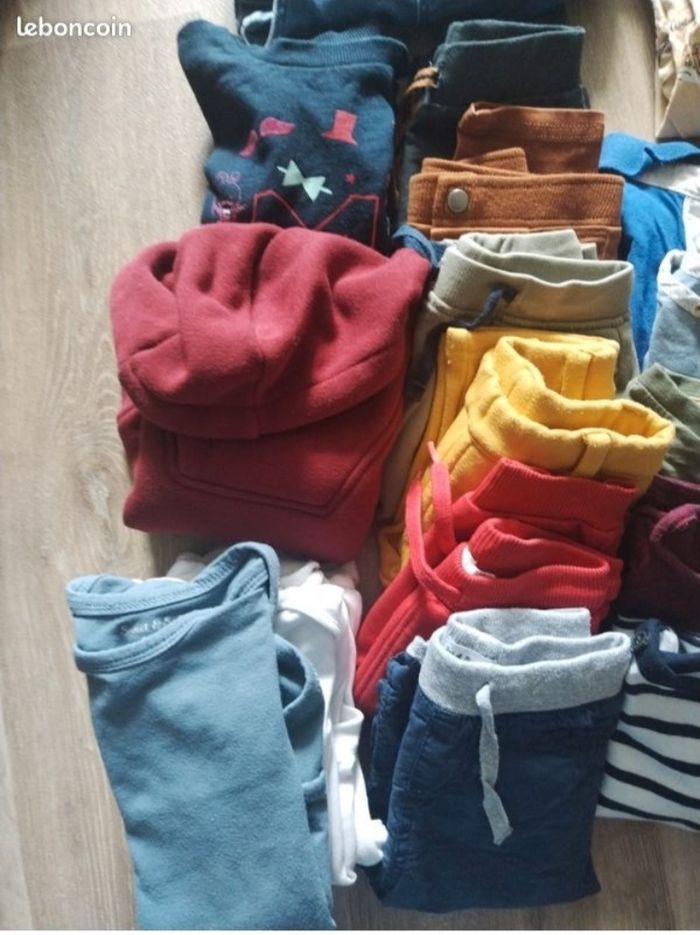 Lot de vêtements garçon 6 mois - photo numéro 2