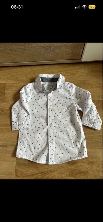 Chemise bébé garçon