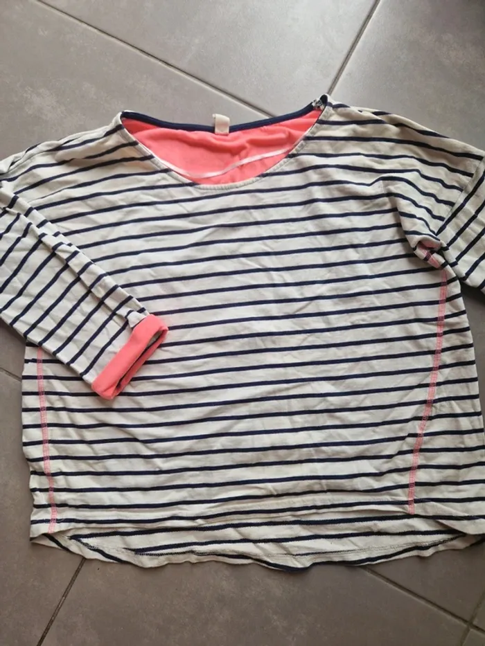 Tee-shirt marinière femme - photo numéro 2