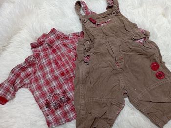 Chemise et salopette