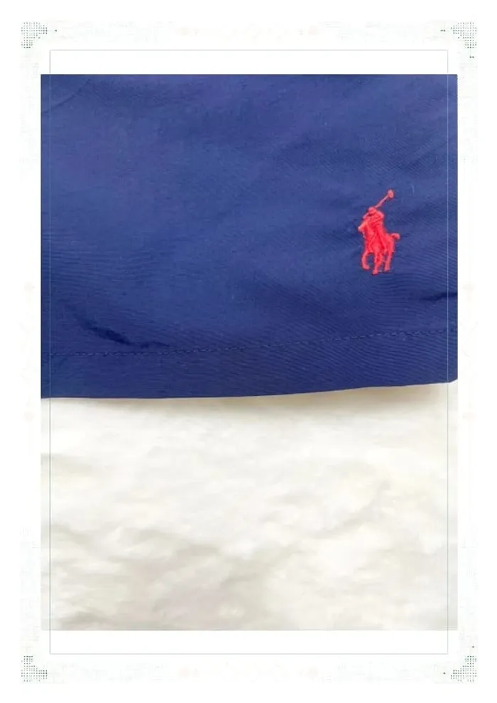 Short de bain Ralph Lauren bleu marine -Taille XL (étiquette XXL) - Homme - photo numéro 4