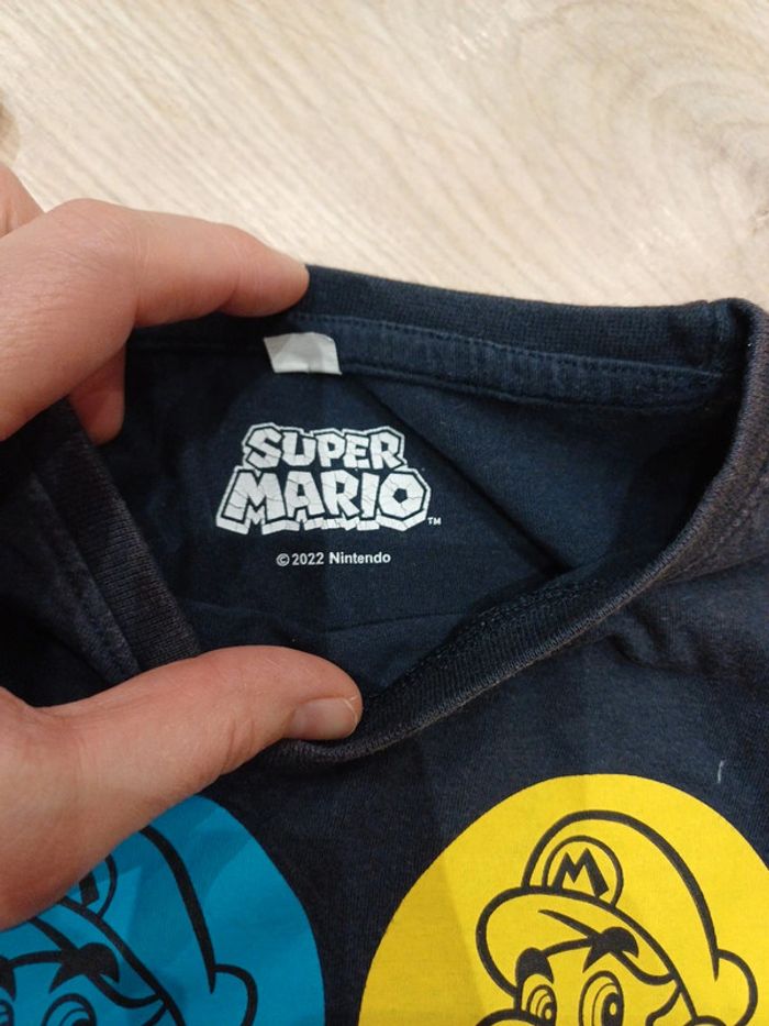 T-shirt Mario 6ans - photo numéro 3