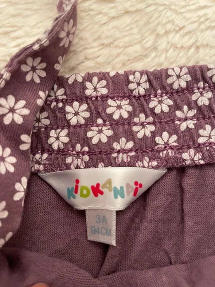 Combi-short à fleurs 3 ans - photo numéro 5