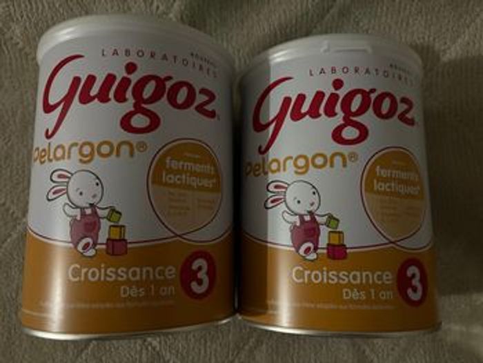 Lait guigoz pelargon neuf