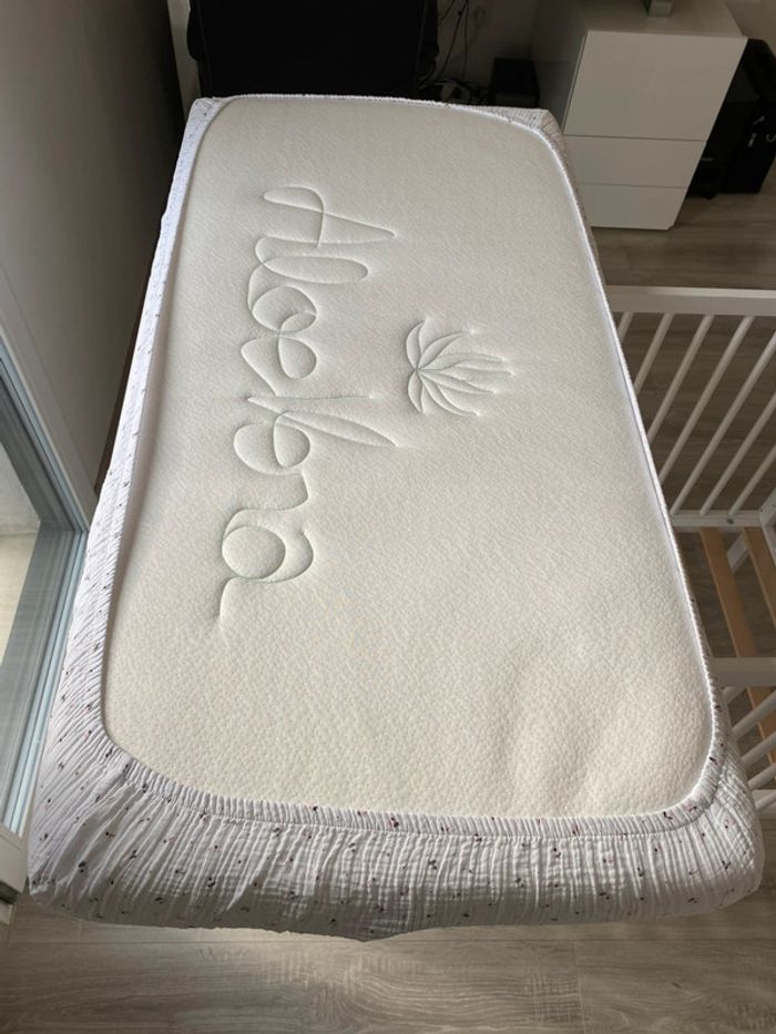 Lot de 2 draps housse Sauthon miss fleur de lune - photo numéro 7