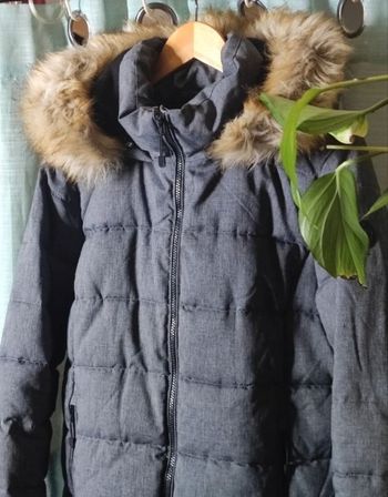 Doudoune grise taille L