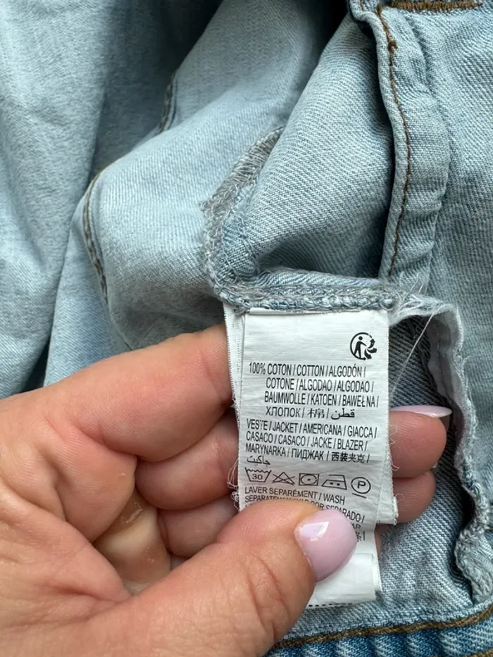 Veste en jean kiabi 12 ans - photo numéro 6