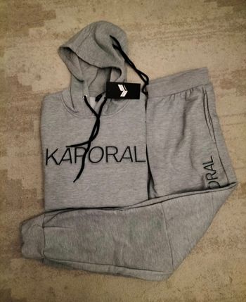 Ensemble jogging homme kaporal S gris clair 
