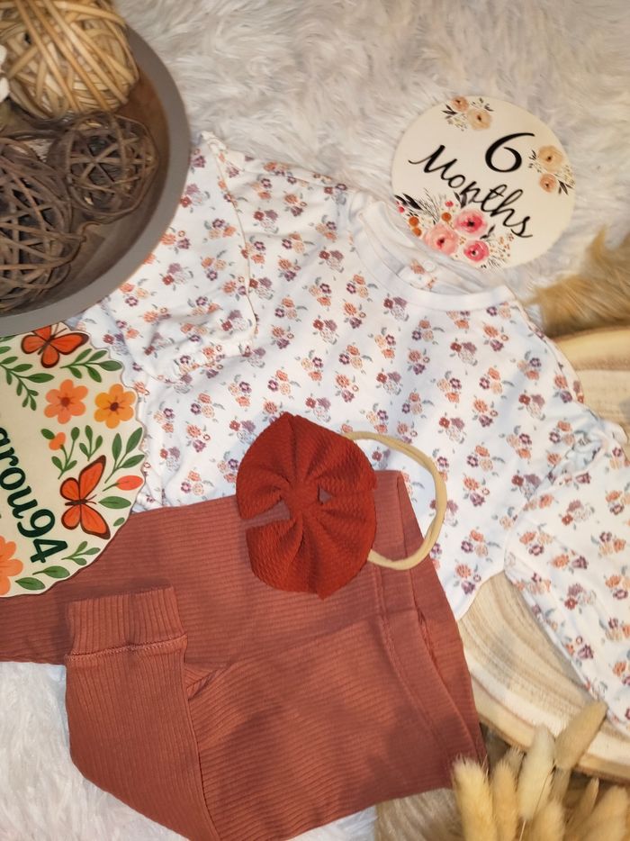 Ensemble sergent major fille 6 mois 🎀 - photo numéro 3