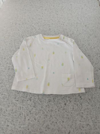Tee short manches longue 9 mois
