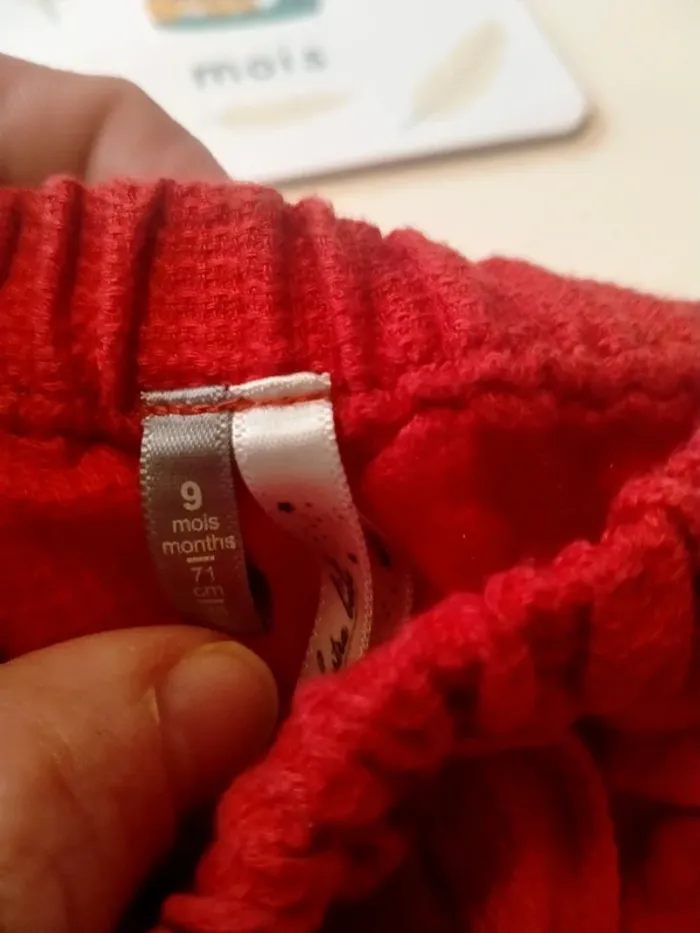 Pantalon bébé Orchestra Taille 9 mois - photo numéro 3