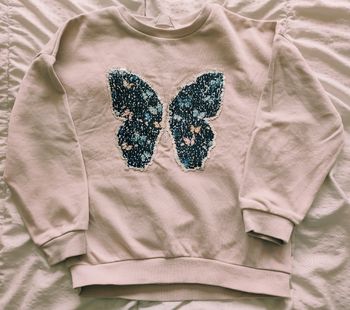 Sweat à sequins réversibles fille 4-6 ans / H&M