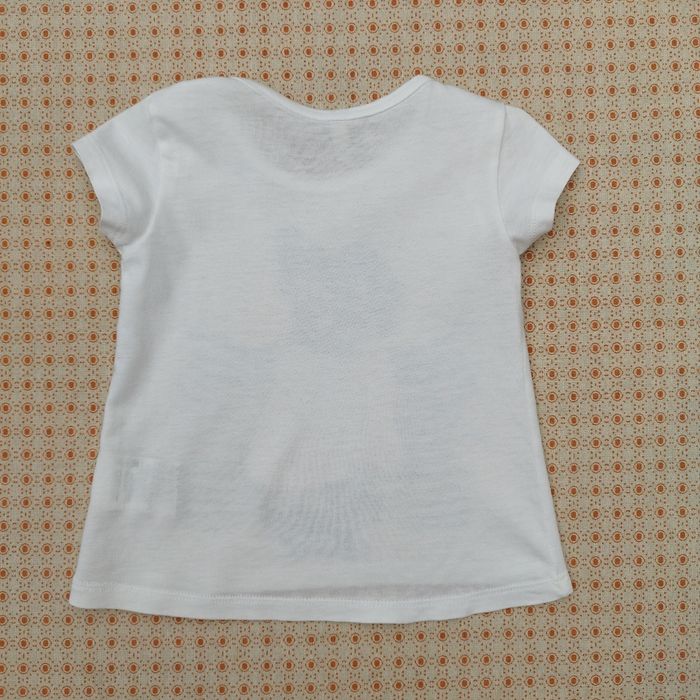 Tee-shirt fille Benetton 1-2 ans - photo numéro 5
