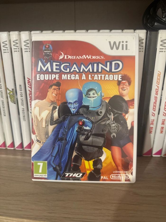 Megamind jeu Wii équipe leva a l’attaque
