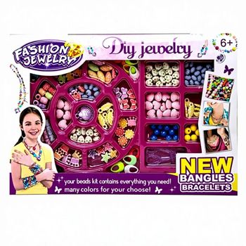 Coffret de perles pourcréationbracelets, idéal pour les enfants a partir de 6 ans neuf 