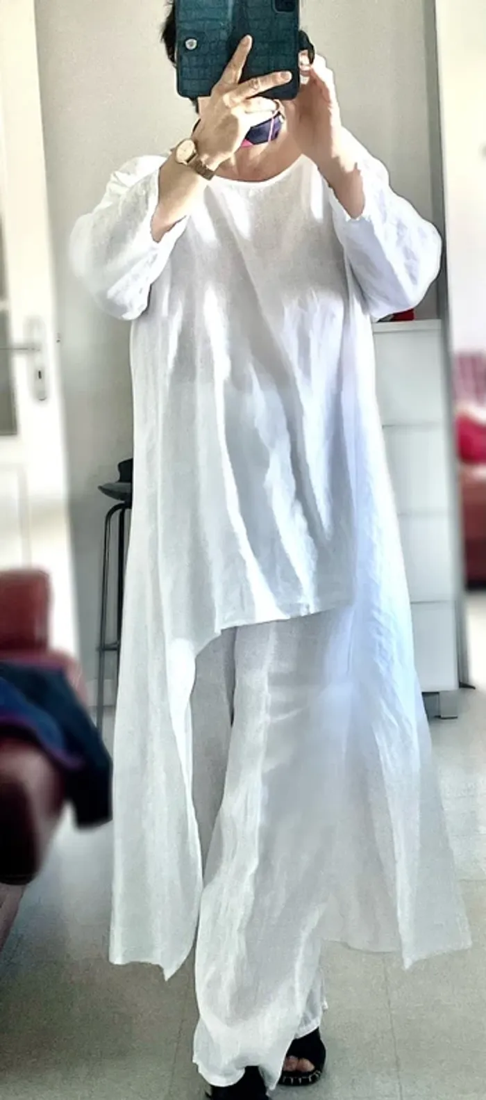 Le haut blanc