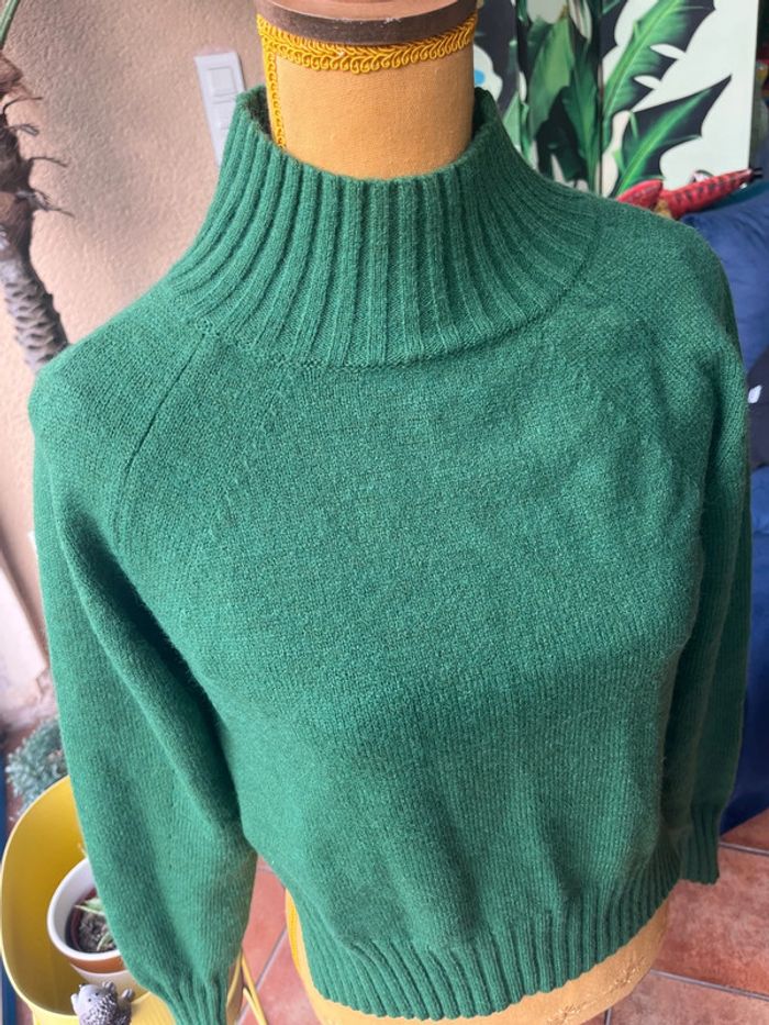 pull vert shein - photo numéro 2