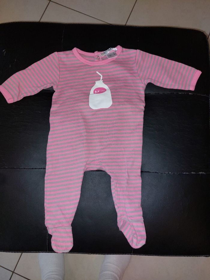 Lot 3 pyjama/grenouillère 3 mois (la redoute/disney/kitchoun) - photo numéro 3