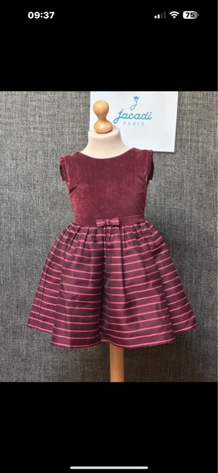 Noël: Magnifique robe de fêtes Jacadi 5 ans ref 7488 - photo numéro 4