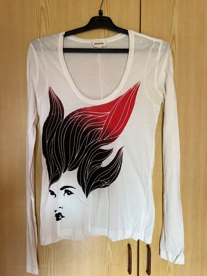 Tee shirt diesel femme - photo numéro 3