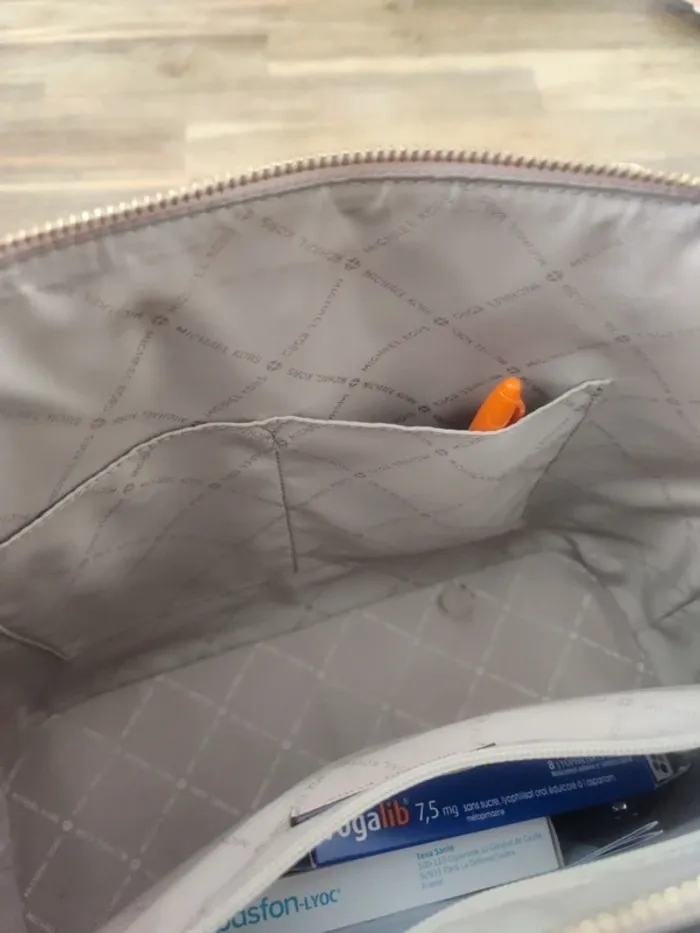 Sac à main Michael Kors rose pale - photo numéro 7