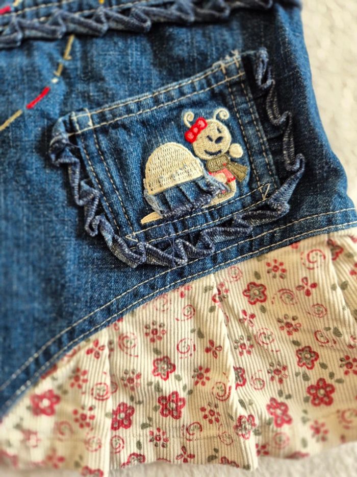 Robe en jean 6 mois kitiwatt - photo numéro 2