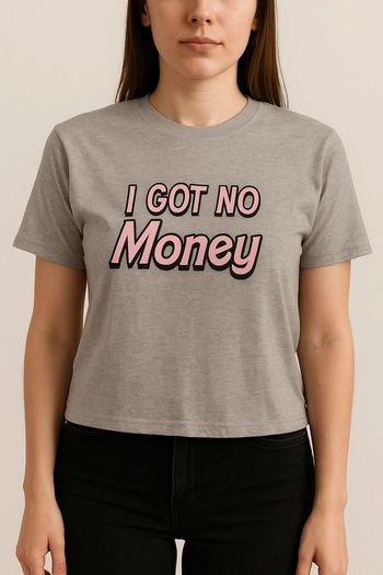 T-shirt I got no money | Jennyfer x Lena Situations | S