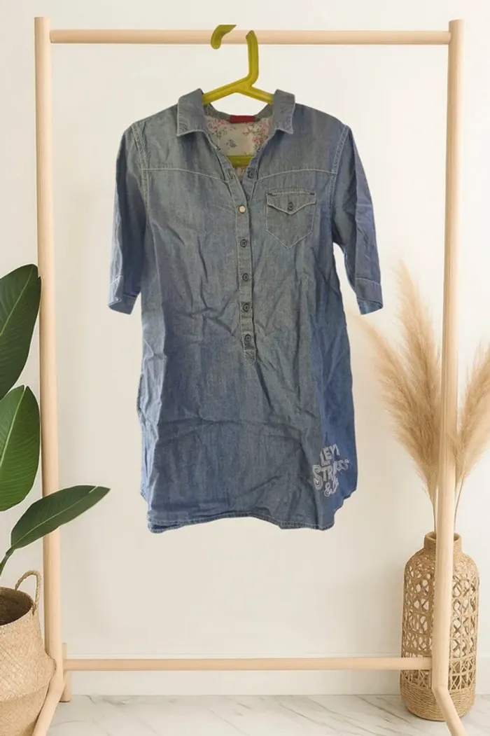 👧 Robe en jeans • Fille