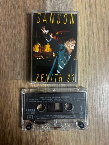 Cassette audio Veronique Sanson Zenith 93