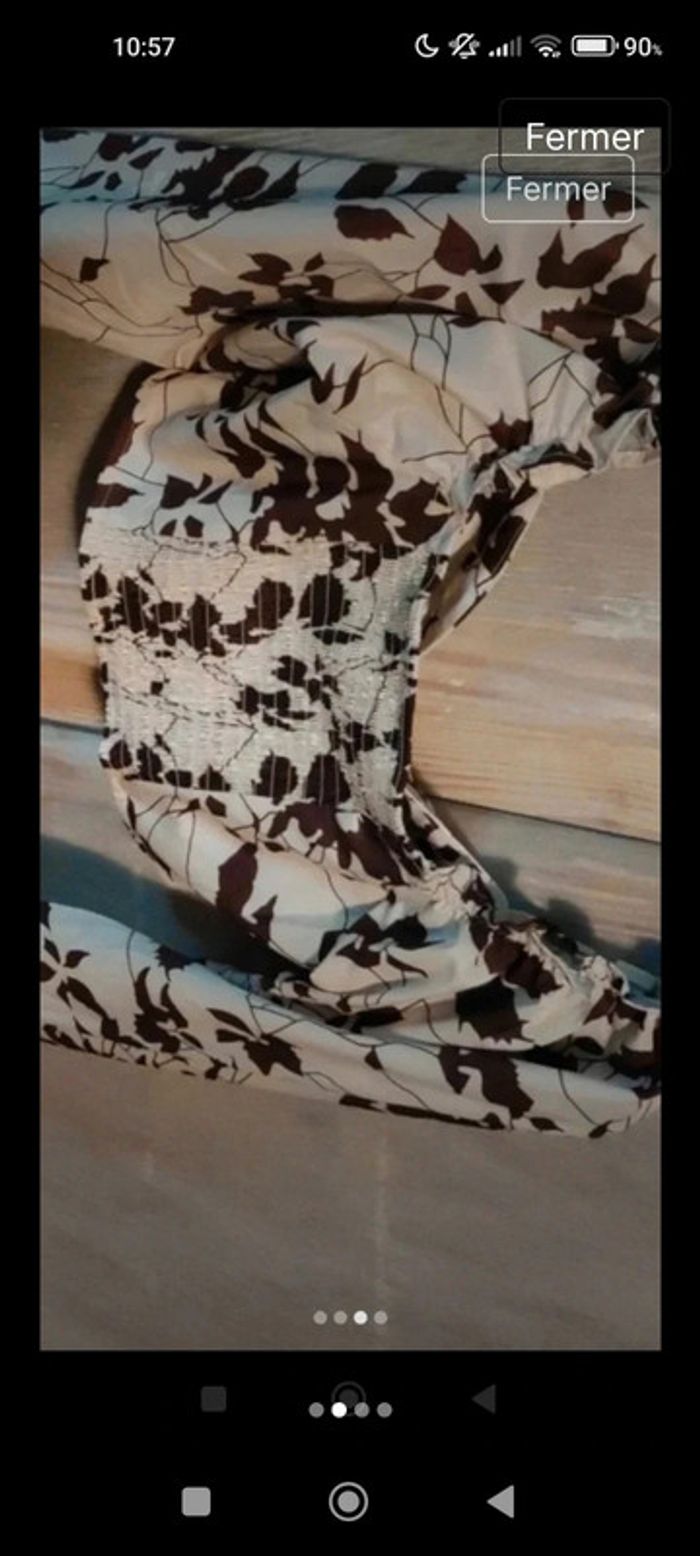 Croc top fleuri - photo numéro 2