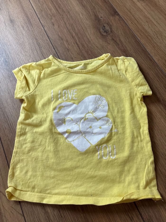 Lot 5 t-shirt manches courtes fille, 2 ans - photo numéro 6