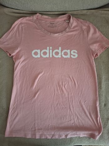 Tshirt rose adidas