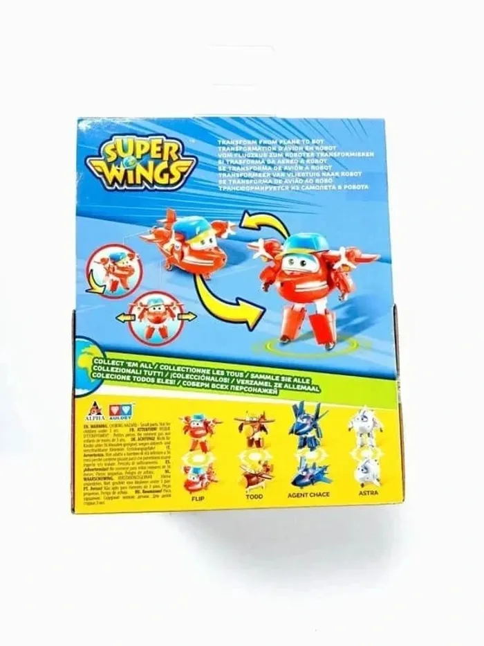 Figurine Super Wings Transforming Flip Classic Flip - photo numéro 2