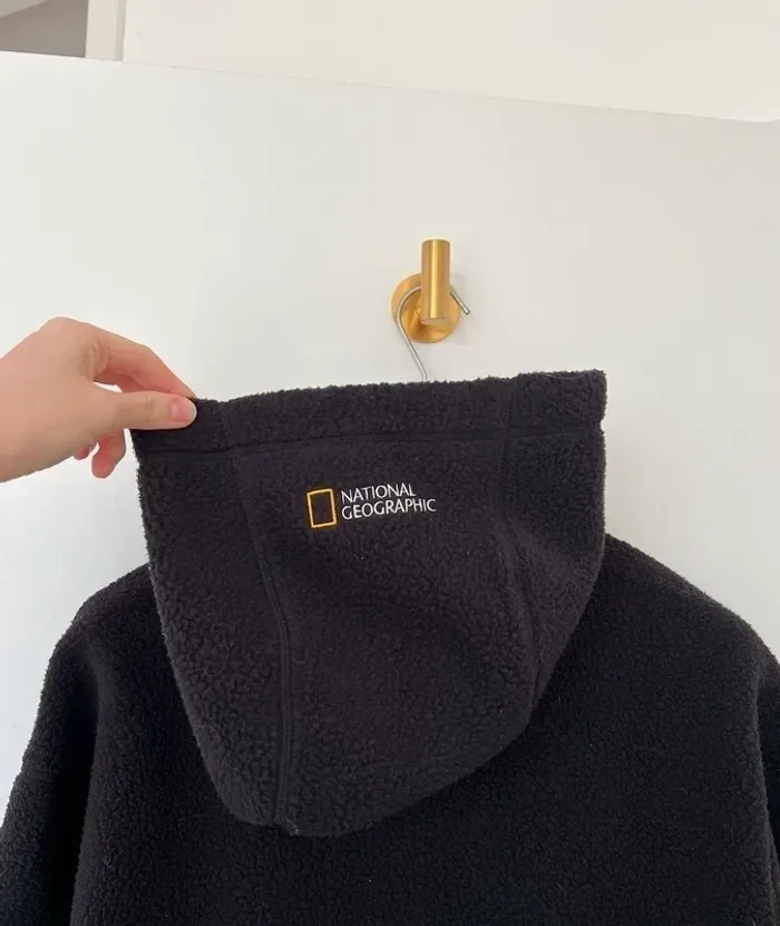 Veste polaire à capuche National Geographic Korea taille L neuve avec étiquette et sac - photo numéro 5