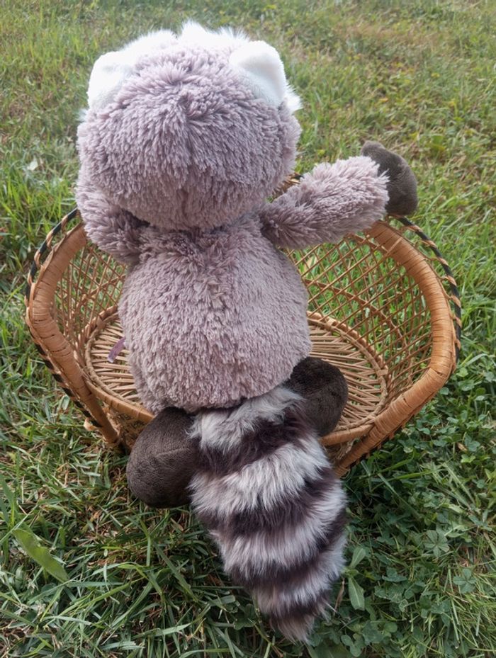 Peluche neuve raton-laveur - photo numéro 4