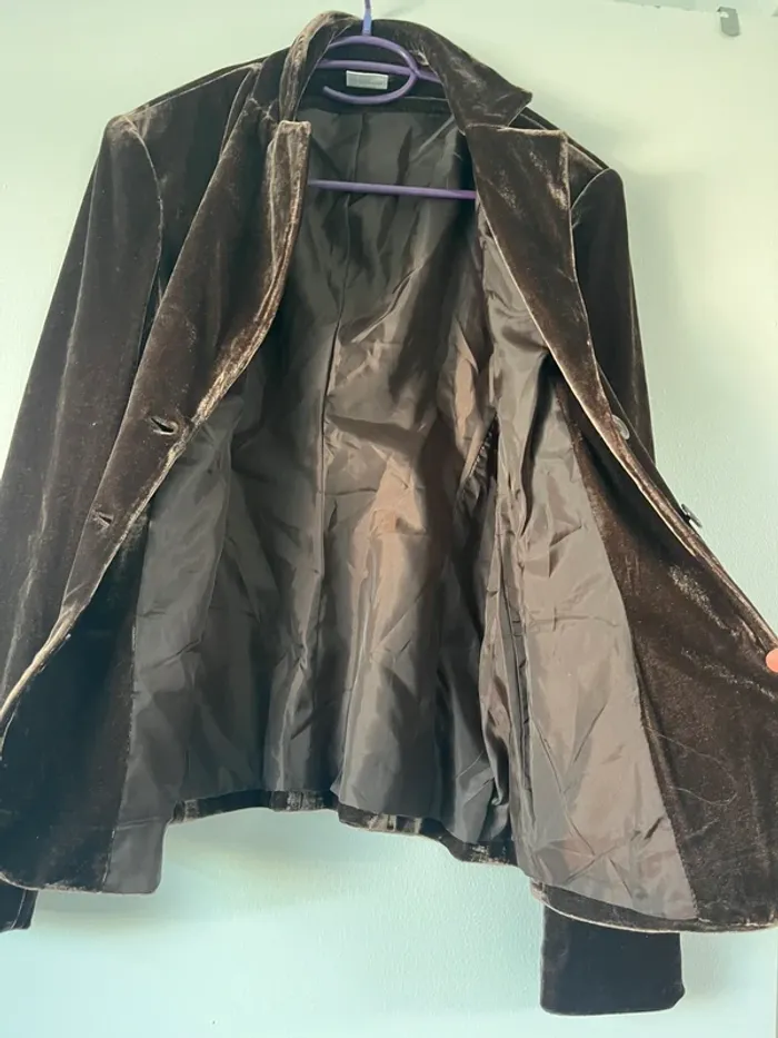 Jolie veste tout douce reflet brillant femme taille 38/40 - photo numéro 4