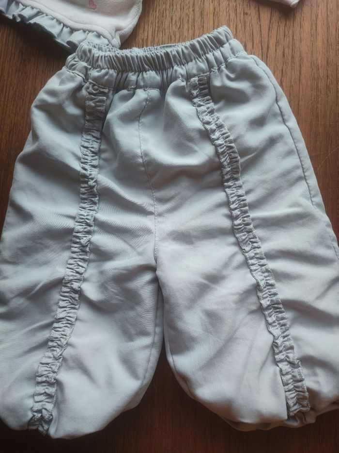 Ensemble 3 mois - cupcake - rose et gris - photo numéro 4