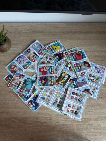 Lot de pochette Disney Leclerc 68 cartes