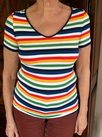 T-shirt rayé Saint James