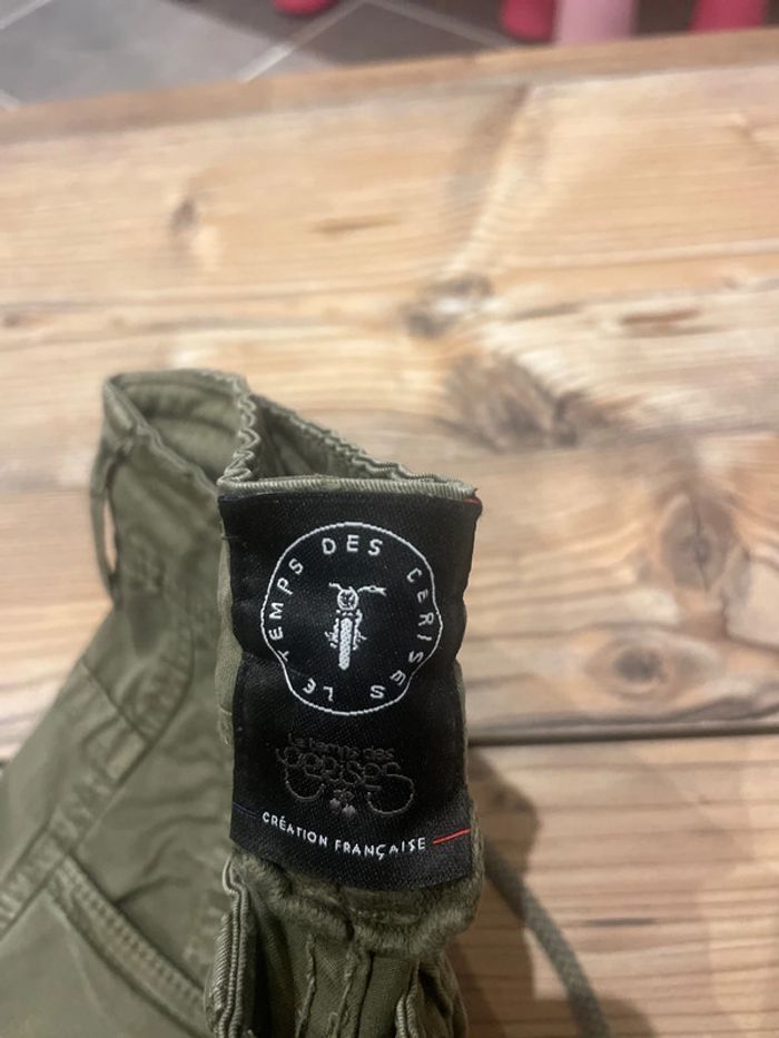Pantalon style treillis militaire le temps des cerises - photo numéro 3