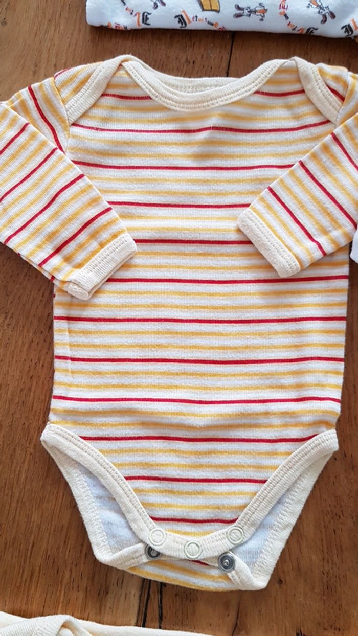 Lot 6 bodies manches longues - photo numéro 2