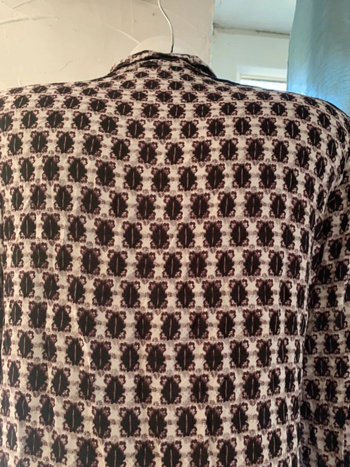 Chemise Sandwich taille 38 manches longues motifs - photo numéro 7
