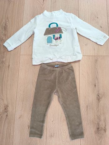 Ensemble fille Mayoral mi-saison - Taille 18 mois 86cm
