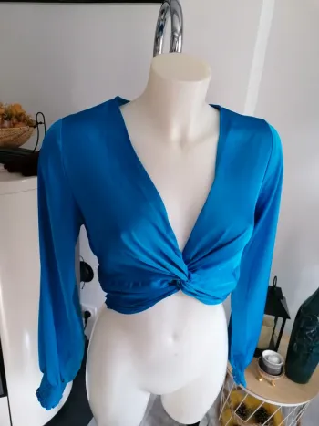 Top bleu amisu S