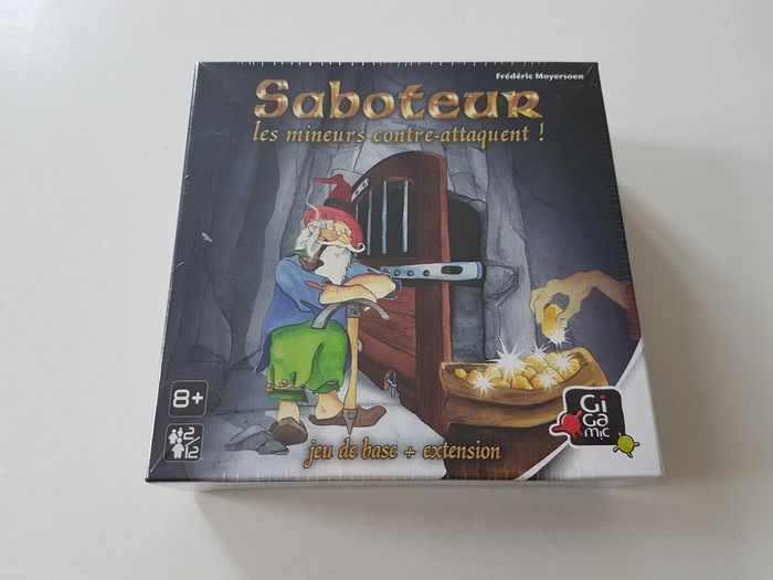 Jeu + Extension Neuf Saboteur Les Mineurs Contre-attaquent ! Gigamic