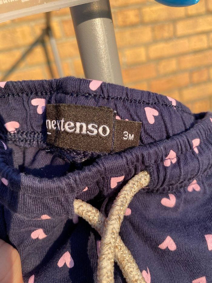 Pantalon motifs cœurs 3 mois - photo numéro 4