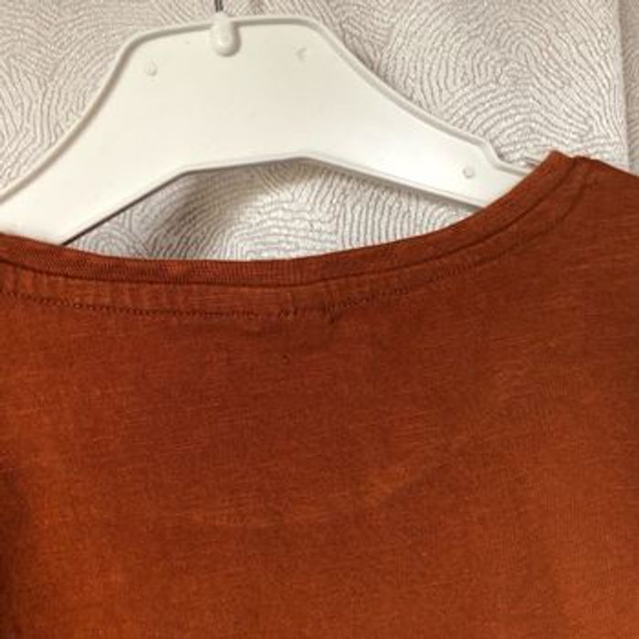 T-shirt brique imprimé corail 10 ans zeeman - photo numéro 3