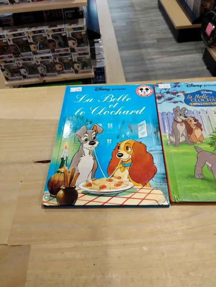 Lot de 2 livres Disney - La Belle et le Clochard - photo numéro 2