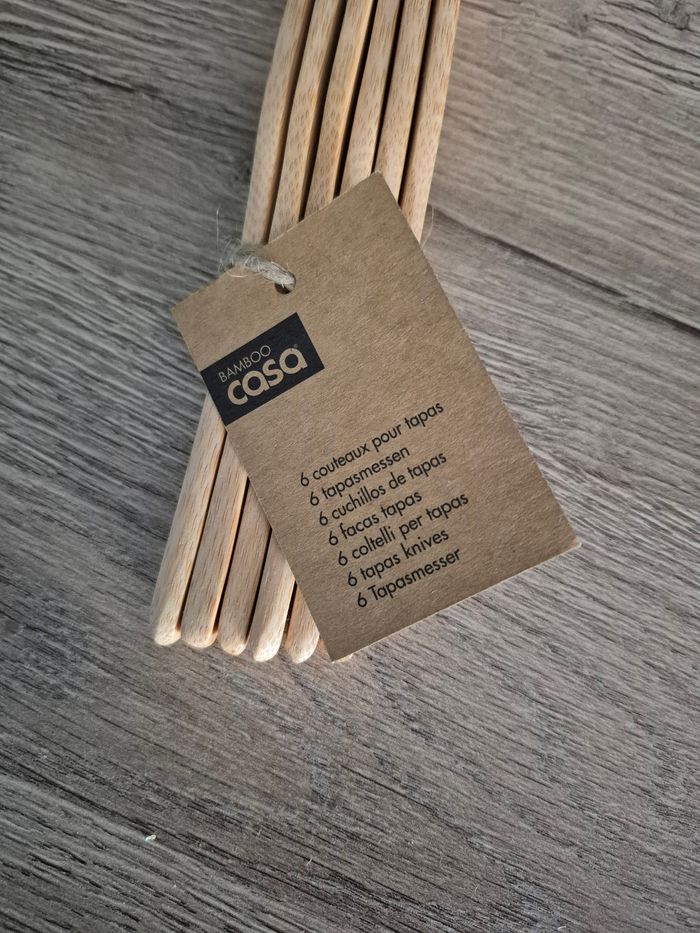 Lot de 6 couteaux à Tapas Casa - photo numéro 2